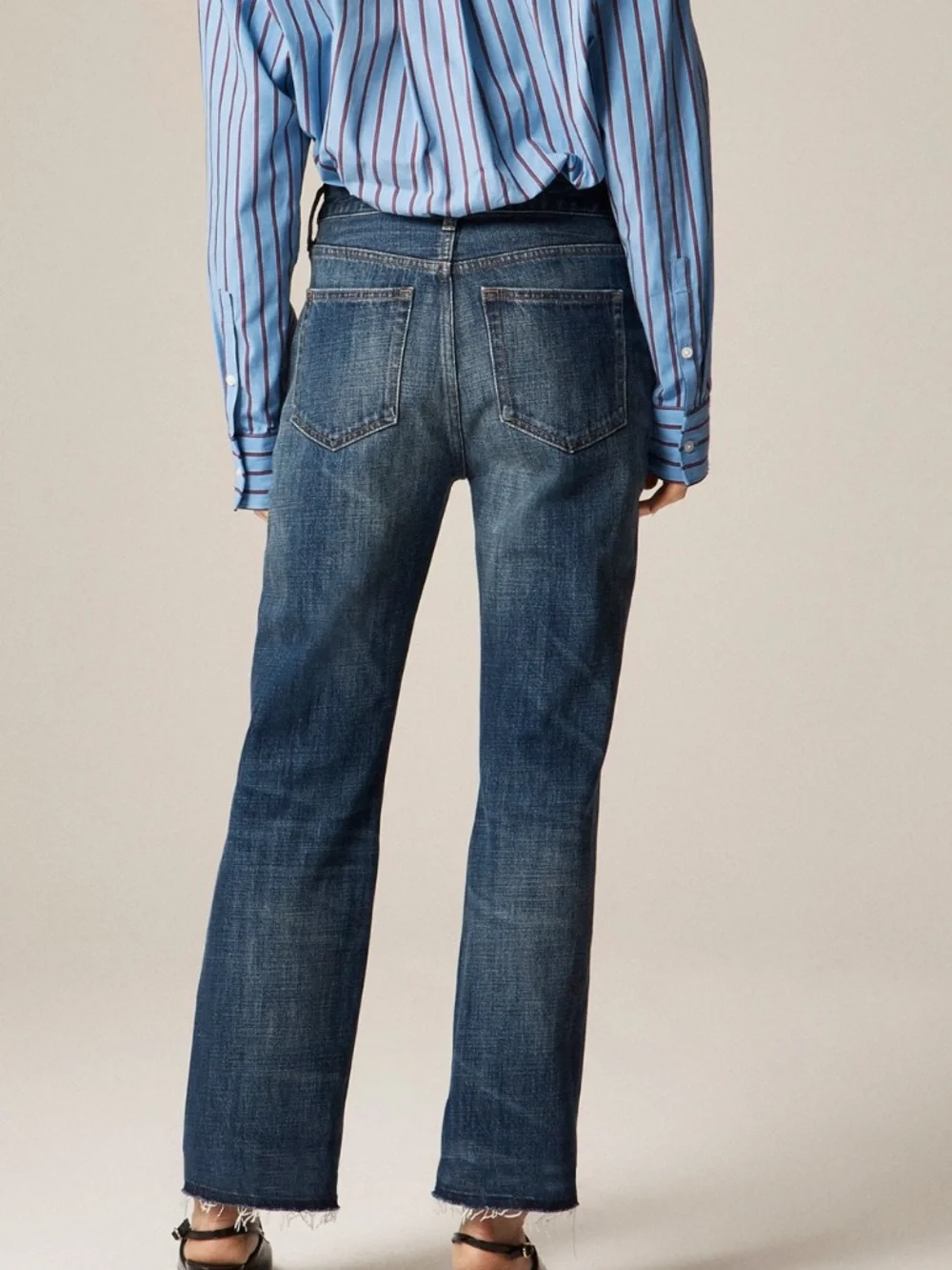 J. Crew Nipped Straight Jean